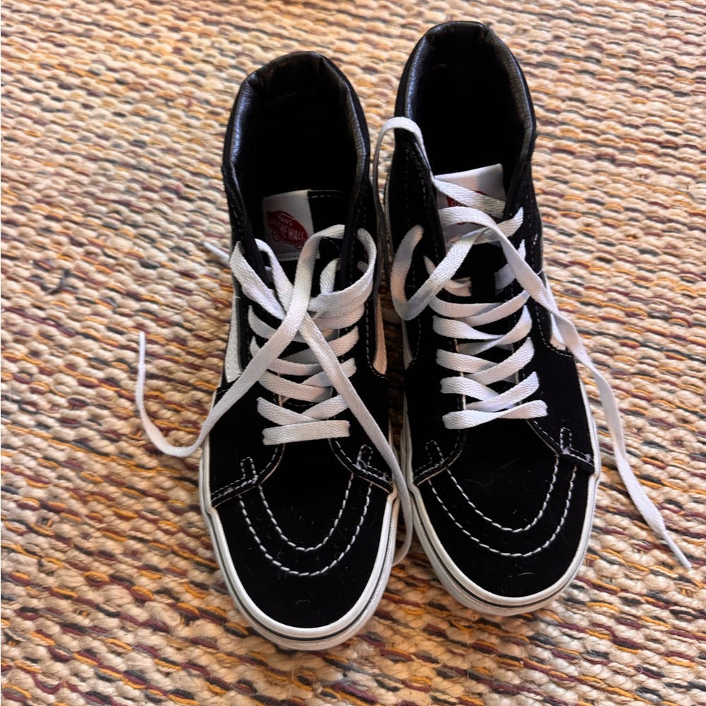 Vans Black and White Classic Sneakers